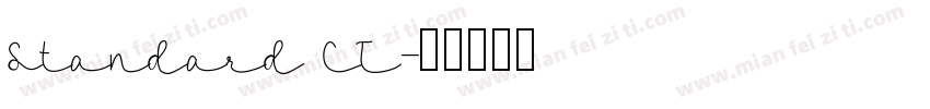 Standard CT字体转换